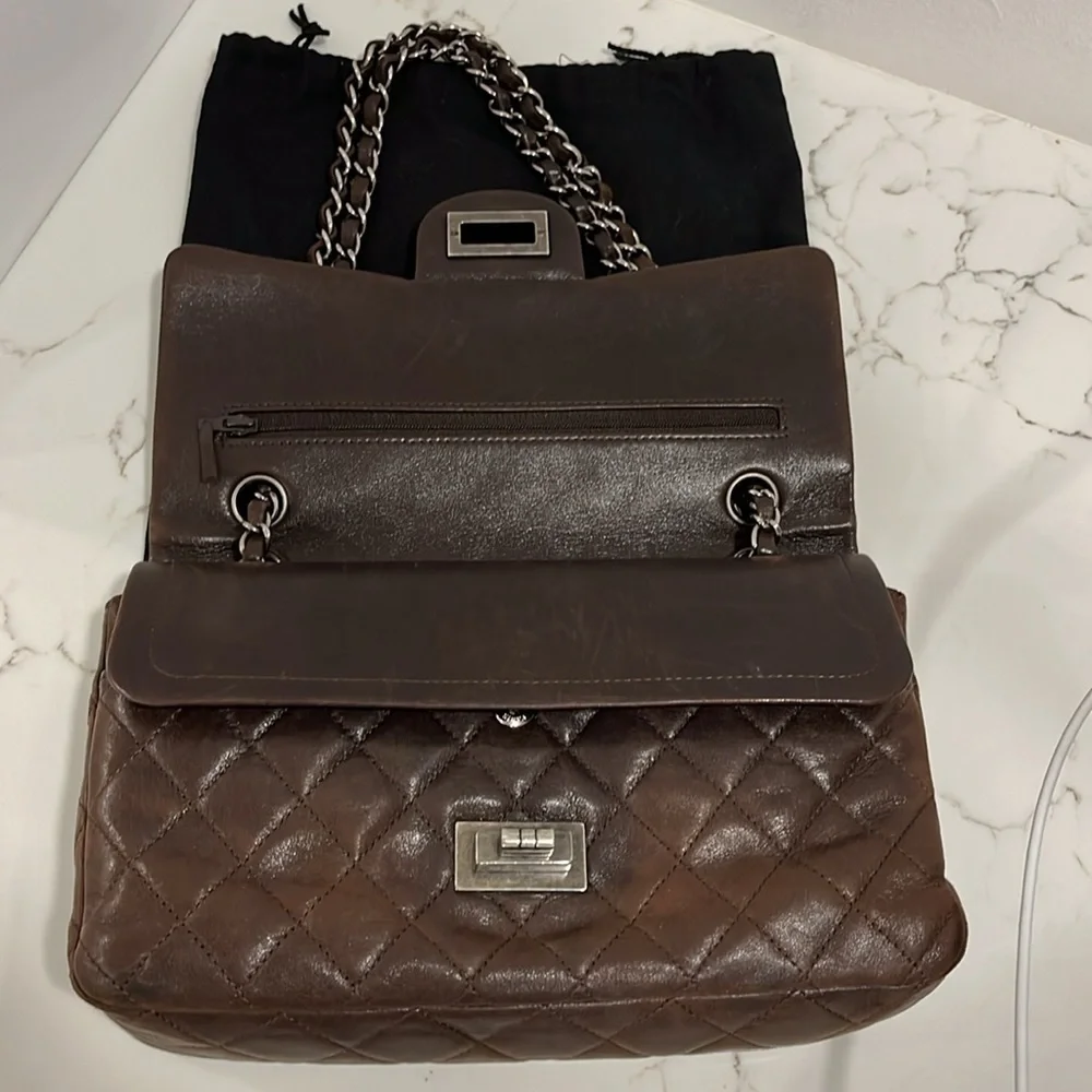 Chanel Double Flap Lambskin leather bag